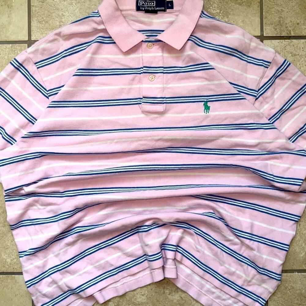 Polo by Ralph Lauren Short Sleeve Polo Shirt - Size L
